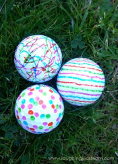Decorated Golf Balls