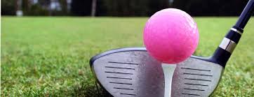 pink golf ball